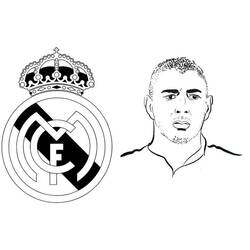 Dessins à colorier: Karim Benzema - Coloriages à Imprimer Gratuits