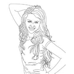 Dessin à colorier: Taylor Swift (Personnes Célèbres) #123883 - Coloriages à Imprimer Gratuits