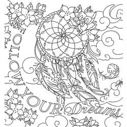 Dessin à colorier: Anti-stress (Relaxation) #127067 - Coloriages à Imprimer Gratuits