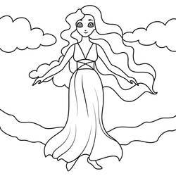 Dessins à colorier: Aphrodite - Coloriages à Imprimer Gratuits