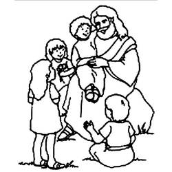 Dessin à colorier: Bible (Religion et Mythologie) #194225 - Coloriages à Imprimer Gratuits
