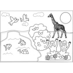 Dessin à colorier: Bible (Religion et Mythologie) #194232 - Coloriages à Imprimer Gratuits