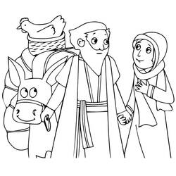 Dessin à colorier: Bible (Religion et Mythologie) #194236 - Coloriages à Imprimer Gratuits