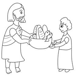 Dessin à colorier: Bible (Religion et Mythologie) #194238 - Coloriages à Imprimer Gratuits