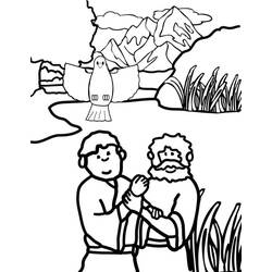 Dessin à colorier: Bible (Religion et Mythologie) #194245 - Coloriages à Imprimer Gratuits