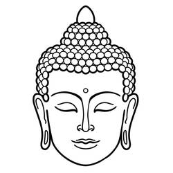 Dessin à colorier: Bouddha (Religion et Mythologie) #216114 - Coloriages à Imprimer Gratuits