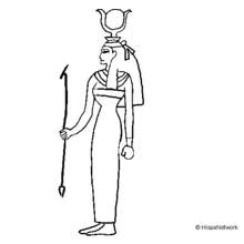 Dessin à colorier: Cléopatre (Religion et Mythologie) #90618 - Coloriages à Imprimer Gratuits