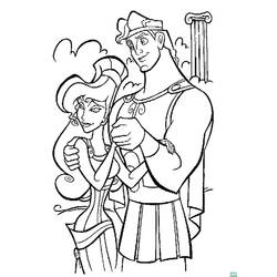 Dessin à colorier: Hercule (Religion et Mythologie) #84150 - Coloriages à Imprimer Gratuits