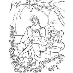 Dessin à colorier: Hercule (Religion et Mythologie) #84156 - Coloriages à Imprimer Gratuits