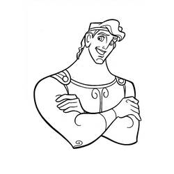 Dessin à colorier: Hercule (Religion et Mythologie) #84164 - Coloriages à Imprimer Gratuits