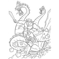 Dessin à colorier: Hercule (Religion et Mythologie) #84200 - Coloriages à Imprimer Gratuits
