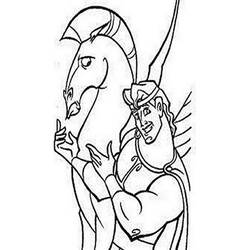 Dessin à colorier: Hercule (Religion et Mythologie) #84214 - Coloriages à Imprimer Gratuits