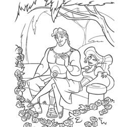 Dessin à colorier: Hercule (Religion et Mythologie) #84288 - Coloriages à Imprimer Gratuits