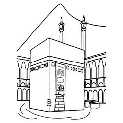 Dessin à colorier: Islam (Religion et Mythologie) #194420 - Coloriages à Imprimer Gratuits