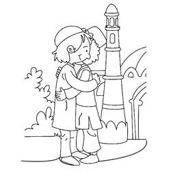 Dessin à colorier: Islam (Religion et Mythologie) #194424 - Coloriages à Imprimer Gratuits