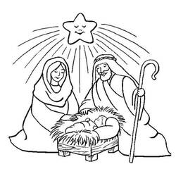 Dessin à colorier: Jesus (Religion et Mythologie) #98890 - Coloriages à Imprimer Gratuits