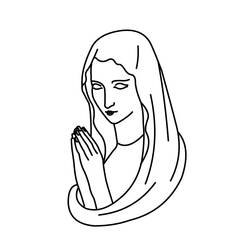 Dessin à colorier: Jesus (Religion et Mythologie) #98892 - Coloriages à Imprimer Gratuits