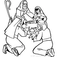 Dessin à colorier: Jesus (Religion et Mythologie) #98909 - Coloriages à Imprimer Gratuits