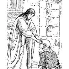 Dessin à colorier: Jesus (Religion et Mythologie) #98931 - Coloriages à Imprimer Gratuits