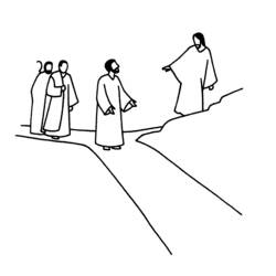 Dessin à colorier: Jesus (Religion et Mythologie) #99026 - Coloriages à Imprimer Gratuits