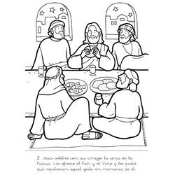 Dessins à colorier: Jesus - Coloriages à Imprimer Gratuits
