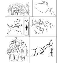 Dessin à colorier: Jesus (Religion et Mythologie) #99124 - Coloriages à Imprimer Gratuits