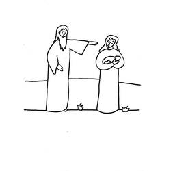 Dessin à colorier: Jesus (Religion et Mythologie) #99129 - Coloriages à Imprimer Gratuits