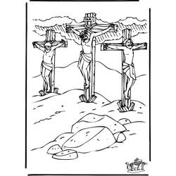 Dessin à colorier: Jesus (Religion et Mythologie) #99130 - Coloriages à Imprimer Gratuits