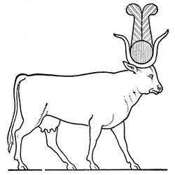 Dessin à colorier: Mythologie Égyptienne (Religion et Mythologie) #111160 - Coloriages à Imprimer Gratuits