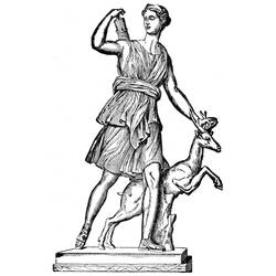 Dessin à colorier: Mythologie Grecque (Religion et Mythologie) #109618 - Coloriages à Imprimer Gratuits