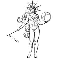 Dessin à colorier: Mythologie Grecque (Religion et Mythologie) #109898 - Coloriages à Imprimer Gratuits