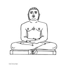 Dessin à colorier: Mythologie Hindou (Religion et Mythologie) #109541 - Coloriages à Imprimer Gratuits
