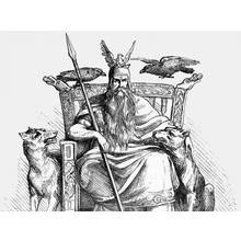 Dessin à colorier: Mythologie Nordique (Religion et Mythologie) #110422 - Coloriages à Imprimer Gratuits