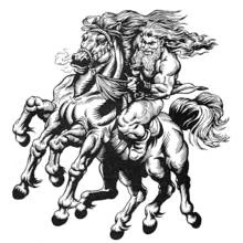 Dessin à colorier: Mythologie Nordique (Religion et Mythologie) #110445 - Coloriages à Imprimer Gratuits