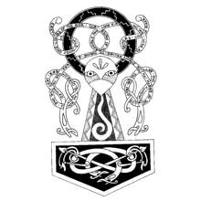 Dessin à colorier: Mythologie Nordique (Religion et Mythologie) #110468 - Coloriages à Imprimer Gratuits