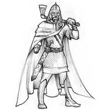 Dessin à colorier: Mythologie Nordique (Religion et Mythologie) #110540 - Coloriages à Imprimer Gratuits