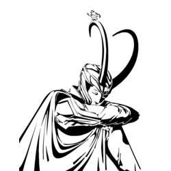 Dessins à colorier: Mythologie Nordique - Coloriages à Imprimer Gratuits