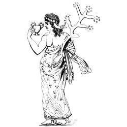 Dessin à colorier: Mythologie Romaine (Religion et Mythologie) #110030 - Coloriages à Imprimer Gratuits
