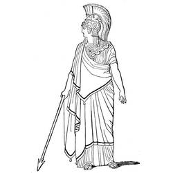 Dessin à colorier: Mythologie Romaine (Religion et Mythologie) #110031 - Coloriages à Imprimer Gratuits