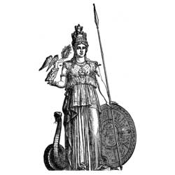 Dessin à colorier: Mythologie Romaine (Religion et Mythologie) #110043 - Coloriages à Imprimer Gratuits