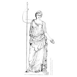 Dessin à colorier: Mythologie Romaine (Religion et Mythologie) #110045 - Coloriages à Imprimer Gratuits