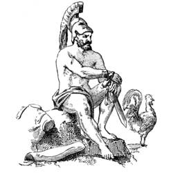 Dessin à colorier: Mythologie Romaine (Religion et Mythologie) #110053 - Coloriages à Imprimer Gratuits