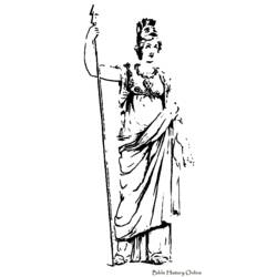 Dessin à colorier: Mythologie Romaine (Religion et Mythologie) #110062 - Coloriages à Imprimer Gratuits