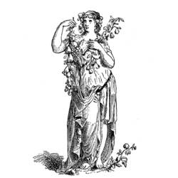 Dessin à colorier: Mythologie Romaine (Religion et Mythologie) #110071 - Coloriages à Imprimer Gratuits