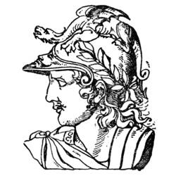 Dessin à colorier: Mythologie Romaine (Religion et Mythologie) #110089 - Coloriages à Imprimer Gratuits