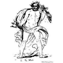 Dessin à colorier: Mythologie Romaine (Religion et Mythologie) #110100 - Coloriages à Imprimer Gratuits