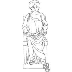 Dessin à colorier: Mythologie Romaine (Religion et Mythologie) #110111 - Coloriages à Imprimer Gratuits