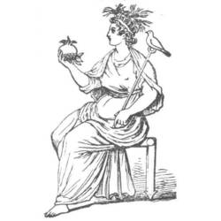 Dessin à colorier: Mythologie Romaine (Religion et Mythologie) #110124 - Coloriages à Imprimer Gratuits