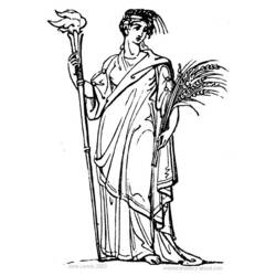Dessin à colorier: Mythologie Romaine (Religion et Mythologie) #110129 - Coloriages à Imprimer Gratuits