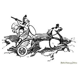 Dessin à colorier: Mythologie Romaine (Religion et Mythologie) #110143 - Coloriages à Imprimer Gratuits